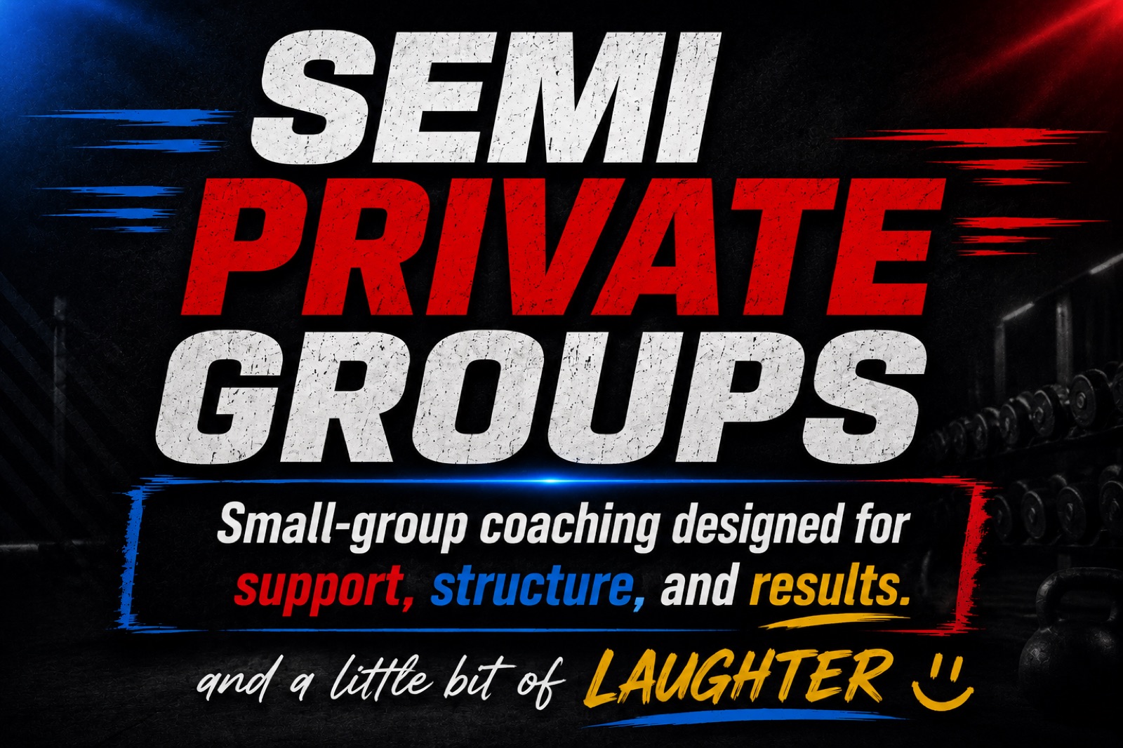 Move Academia · Semi-Private Groups — Personal coaching with group energy. Max 3 people per group.