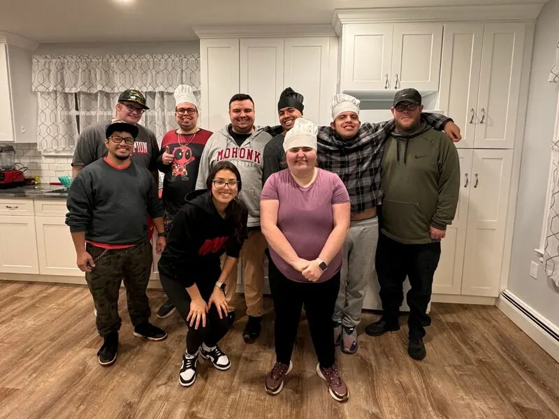 Healthy Cooking Workshop group at Move Academia