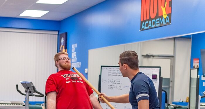 1-on-1 personal training at Move Academia