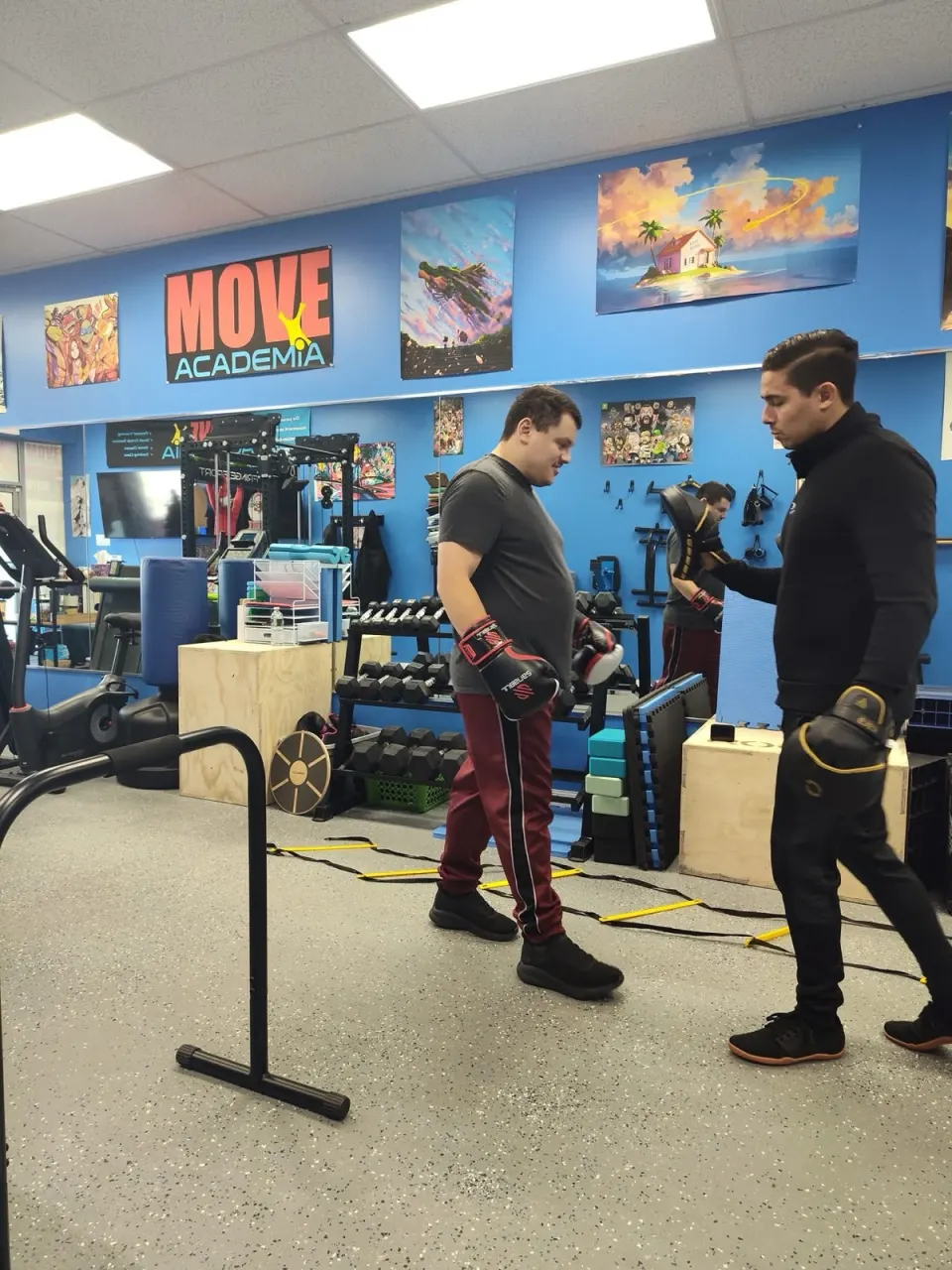 Boxing training